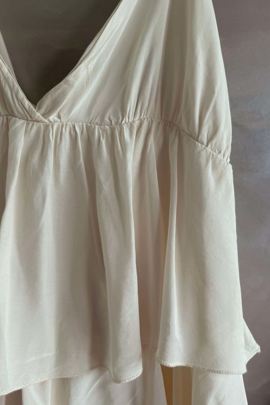 Zeta Otto Dali Tunic French Ivory /3 =